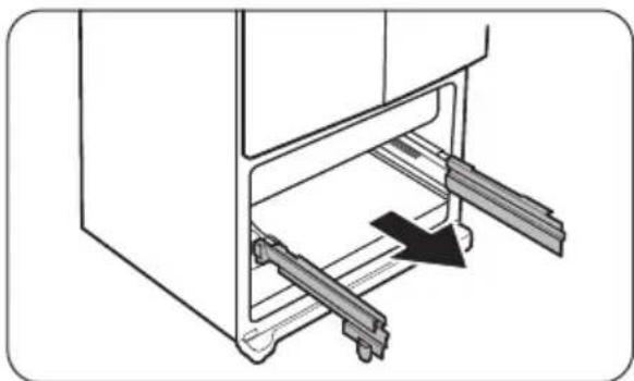 SAMSUNG RF18A5101SR - Retirer le tiroir du congelateur - 5