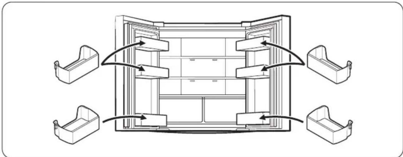SAMSUNG RF18A5101SR - Doorbins - 1