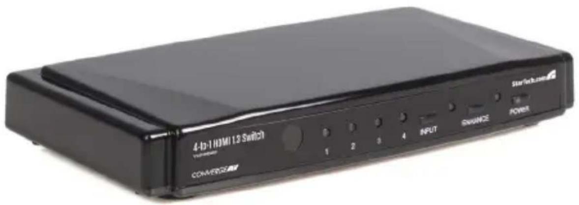 StarTech.com VS410HDMIE - embodiedHDMI®スイチ - 1