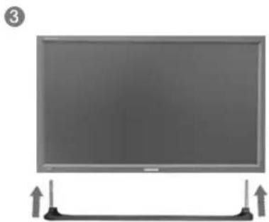 SAMSUNG SMT4011N - > 2. De voet installereren (afzonderlijk verkocht) - 3
