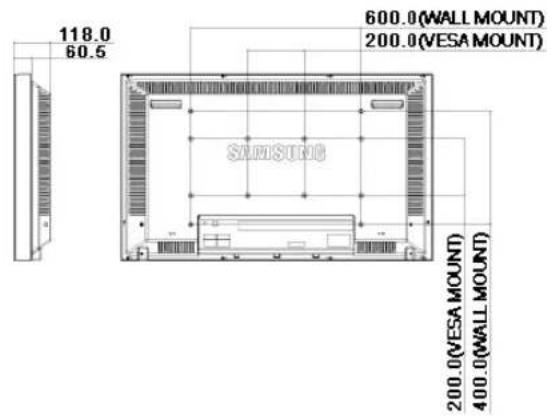 SAMSUNG SMT4011N - Górna krawędź monitora - 4