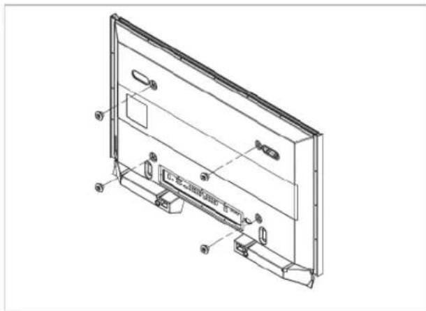 SAMSUNG SMT4011N - Jak zamontowć produkt na wsporniku nasciennym - 4