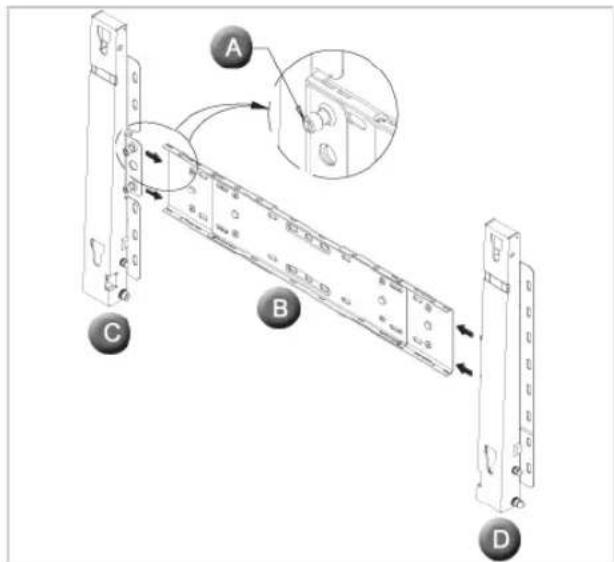 SAMSUNG SMT4011N - Gruppo staffa a parete - 1