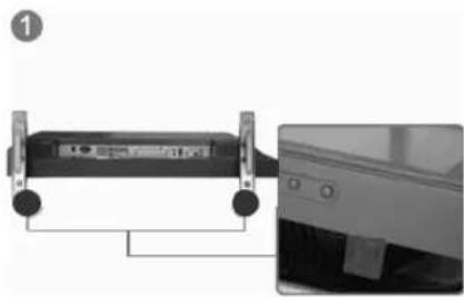 SAMSUNG SMT4011N - > 2. De voet installereren (afzonderlijk verkocht) - 1