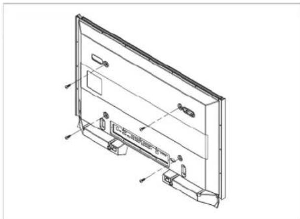 SAMSUNG SMT4011N - Jak zamontowć produkt na wsporniku nasciennym - 1