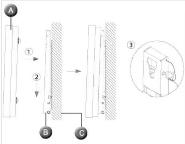 SAMSUNG SMT4011N - To mount the product on the wall bracket - 5
