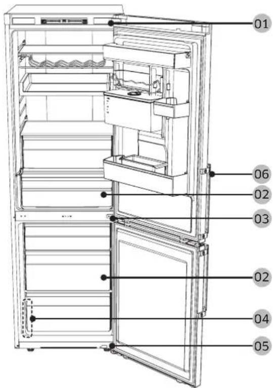 SAMSUNG RL30J3015SA - UPOZORNENI - 1