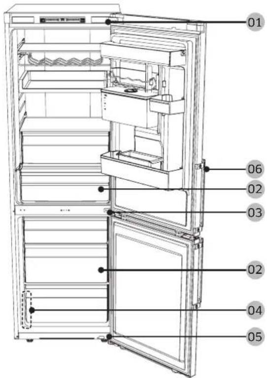 SAMSUNG RL30J3015SA - VAR FÖRSIKTIG - 1