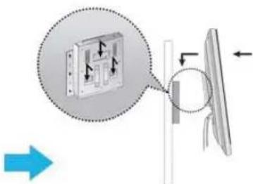 SAMSUNG SMT3211N - ne assemblare la staffa di montaggio a muro. - 6