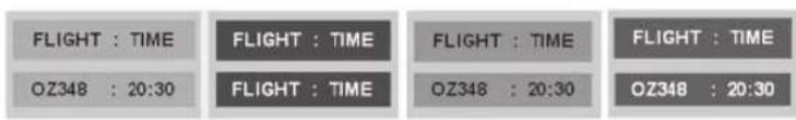 SAMSUNG SMT3211N - Modifiez periodiquement la couleur des caractères - 1