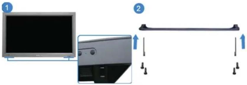 SAMSUNG SMT3211N - Installazione del kit del supporti (venduto separamente) - 1