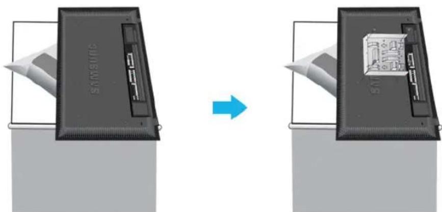 SAMSUNG SMT3211N - How to assemble the Wall Mount Bracket - 3