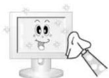 SAMSUNG SMT3211N - 1) Pflege den Monitorgehäuses - 1