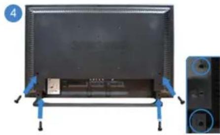 SAMSUNG SMT3211N - Installieren der Fuße (separatehaltlich) - 3