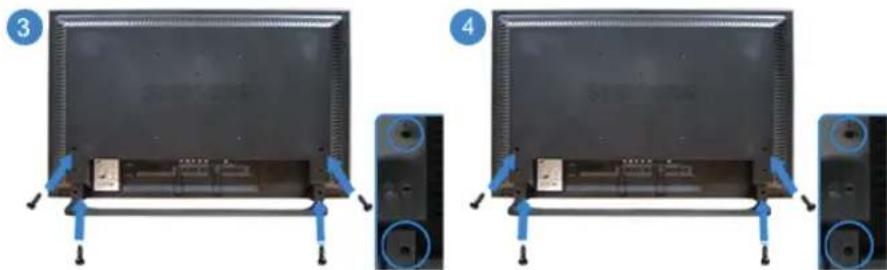 SAMSUNG SMT3211N - Installazione del kit del supporti (venduto separamente) - 2