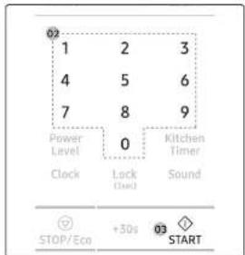 SAMSUNG MS19M8000AG - Simple steps to start - 1