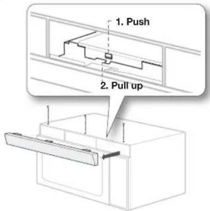 SAMSUNG ME16H702SES - REPLACING THE OVEN LIGHT - 1