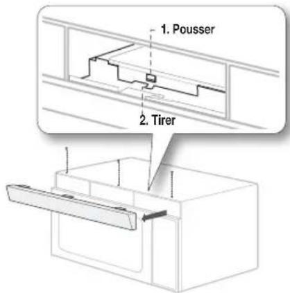 SAMSUNG ME16H702SES - REEMPLACEMENT DE L'AMPOULE DE LA SURFACE DE CUISSON/VEILLEUSE - 2