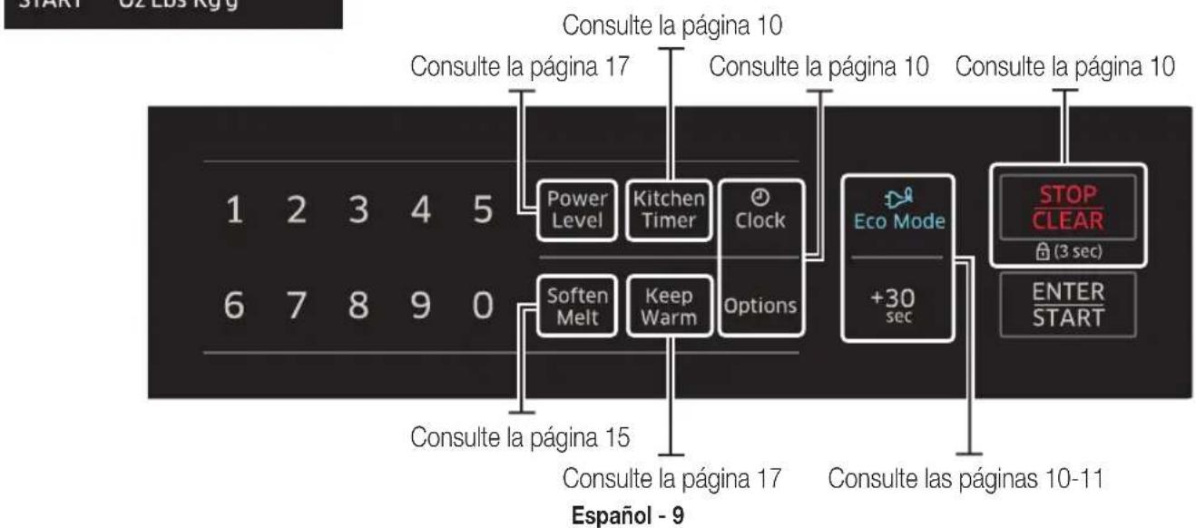 SAMSUNG ME21H706MQG - INSTALACION DE SU HORNO DE MICROONDAS - 6