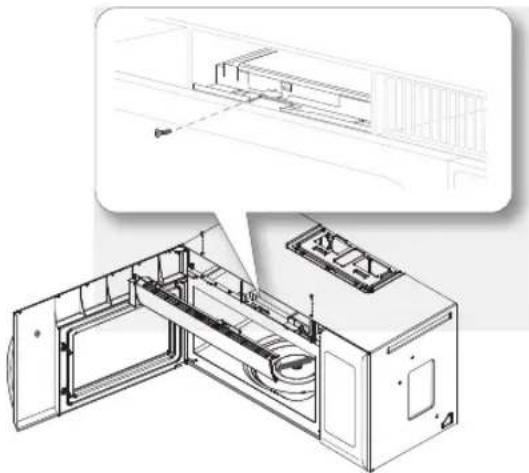 SAMSUNG ME21H706MQG - REPLACING THE OVEN LIGHT - 1