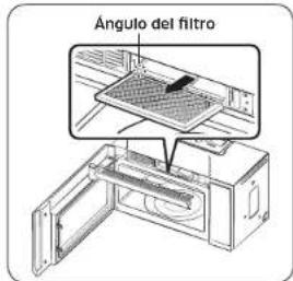 SAMSUNG ME21M706BAG - Reemplazo del filtró de carbón - 1
