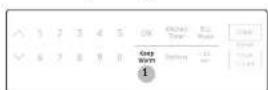 SAMSUNG ME21M706BAG - como usar la funciona de Maintener temperatura - 1