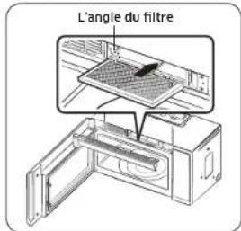 SAMSUNG ME21M706BAG - Remplacement du filtre à charbon - 2