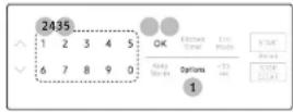 SAMSUNG ME21M706BAG - Setting the time - 1