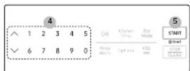 SAMSUNG ME21M706BAG - Utilisation du bouton réglages adaptés - 2