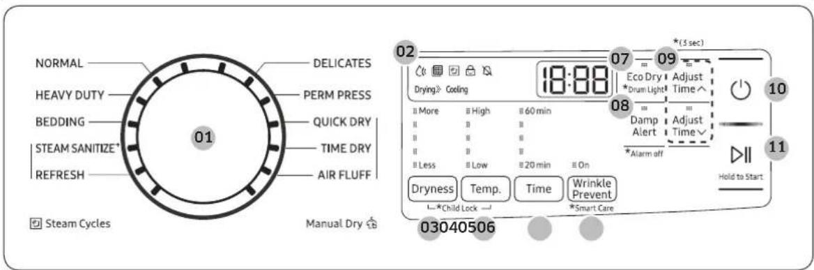 SAMSUNG DVG45T6100P - ADVERTENCIA - 1