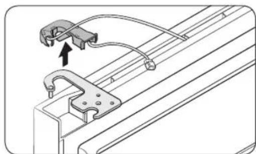 SAMSUNG RT18M6213SG - STEP 4 Reverse the bar cover and the top hinge - 3