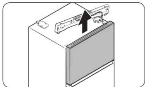 SAMSUNG RT18M6213SG - STEP 1 Remove the doors - 4