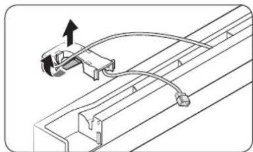 SAMSUNG RT18M6213SG - STEP 4 Reverse the bar cover and the top hinge - 4