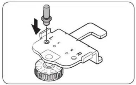 SAMSUNG RT18M6213SG - STEP 6 Reverse the bottom hinge - 1