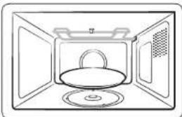 SAMSUNG MC28M6035KS - Utilisation du plat croustilleur - 1