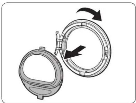 SAMSUNG DV81M5210IW - Aufstellen des Geräts - 1