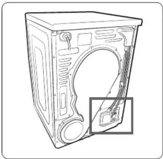 SAMSUNG DV80TA220AH - Abwasserschlauch (sofern erforderlich) - 1