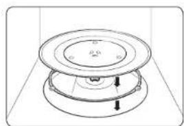 SAMSUNG MC28M6035KK - Plateau tournant - 1
