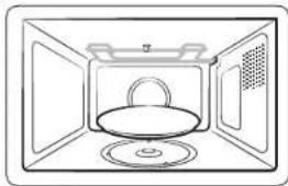 SAMSUNG MC28M6035KK - Utilisation du plat croustilleur - 1