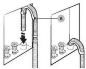 SAMSUNG WF42H5600AP - Wall standpipe drain system - 2