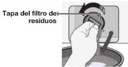 SAMSUNG WF42H5600AP - LIMPIEZA DEL FILTRO DE RESIDUOS - 4