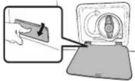 SAMSUNG WF42H5600AP - NETTOyER LE FILTRE À IMPURETÉS - 1