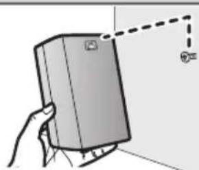 SAMSUNG HTE350K - Connecting the wall mount - 5
