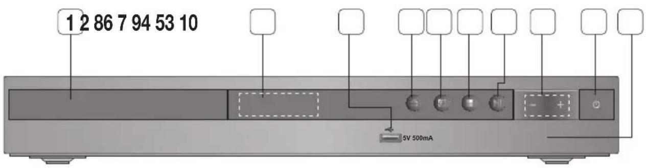 1 2 86 7 94 53 10 5V 500mA