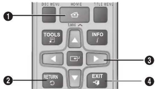 SAMSUNG HTE350K - Setting the Setup menu - 1