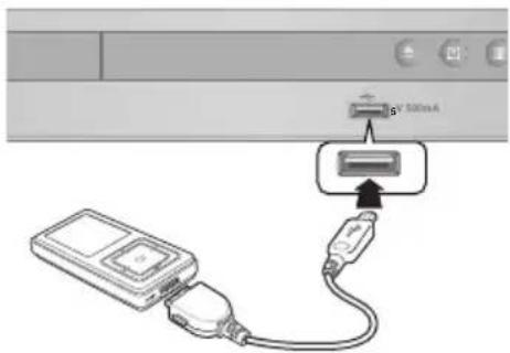 SAMSUNG HTE350K - Lecture des fichiers multimédia en utilisant - 1