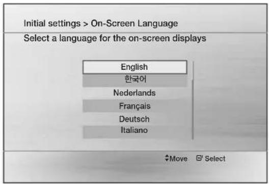 SAMSUNG HTE350K - Operazioni preliminari (impostazioni iniziali) - 1