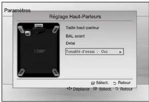 SAMSUNG HTE350K - Tonalité d'essai - 1