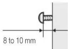 SAMSUNG HTE350K - Connecting the wall mount - 4