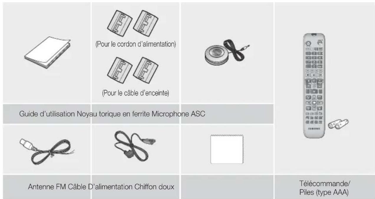 SAMSUNG HTF9730W - Accessoires - 1